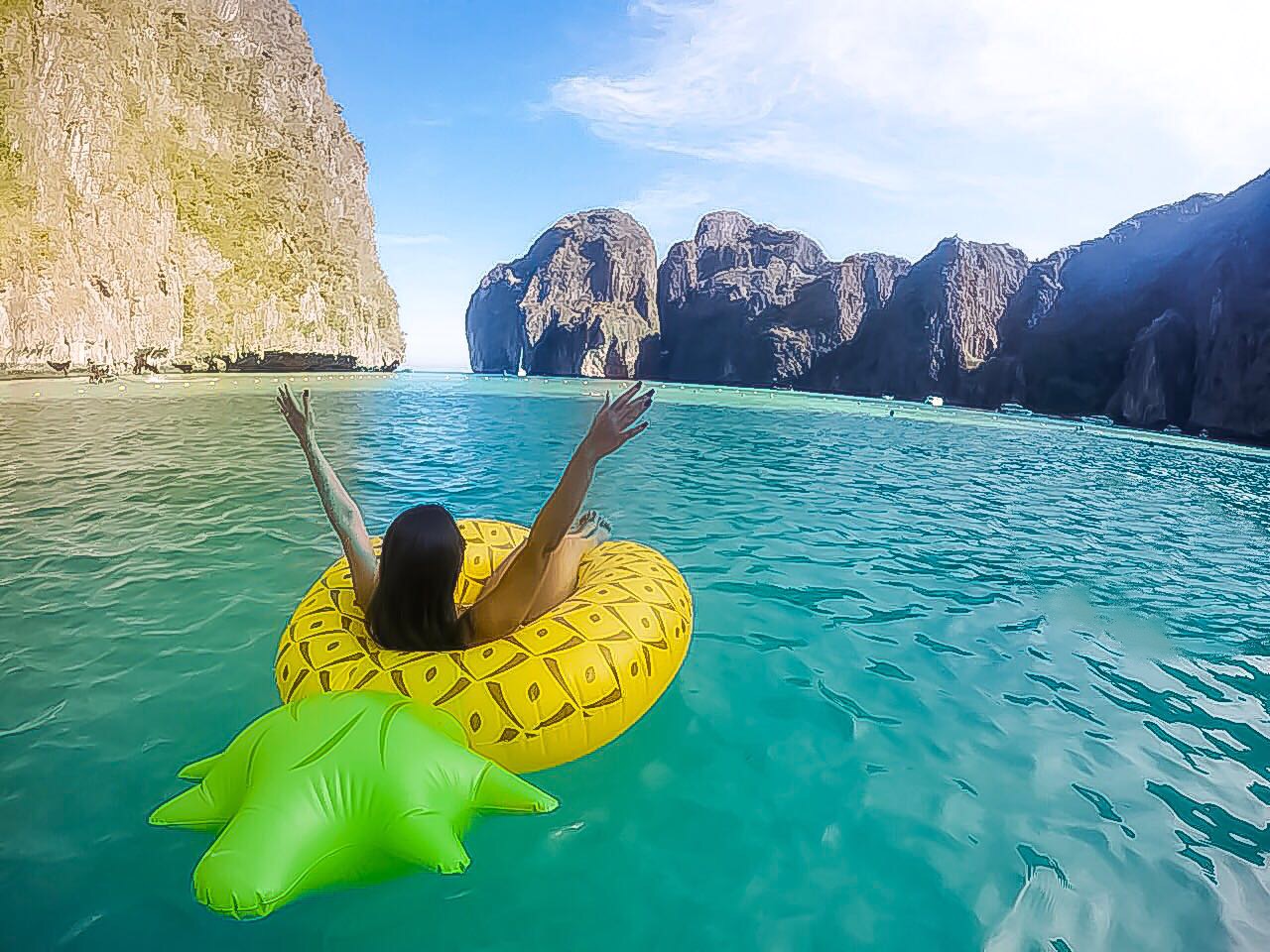 Maya Bay, “A Praia” de Leonardo DiCaprio